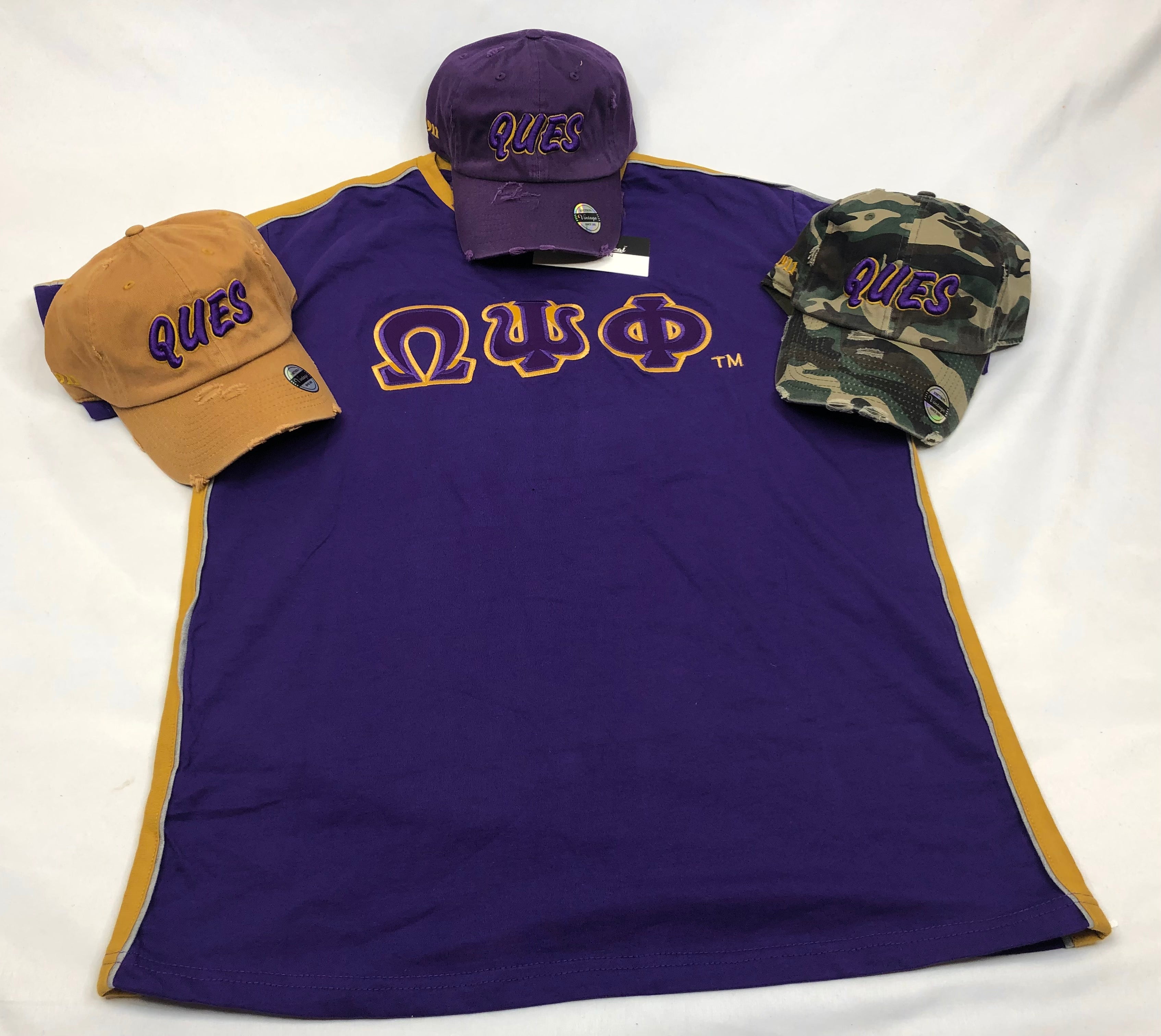 Omega Psi Phi Letter Premium Shirt