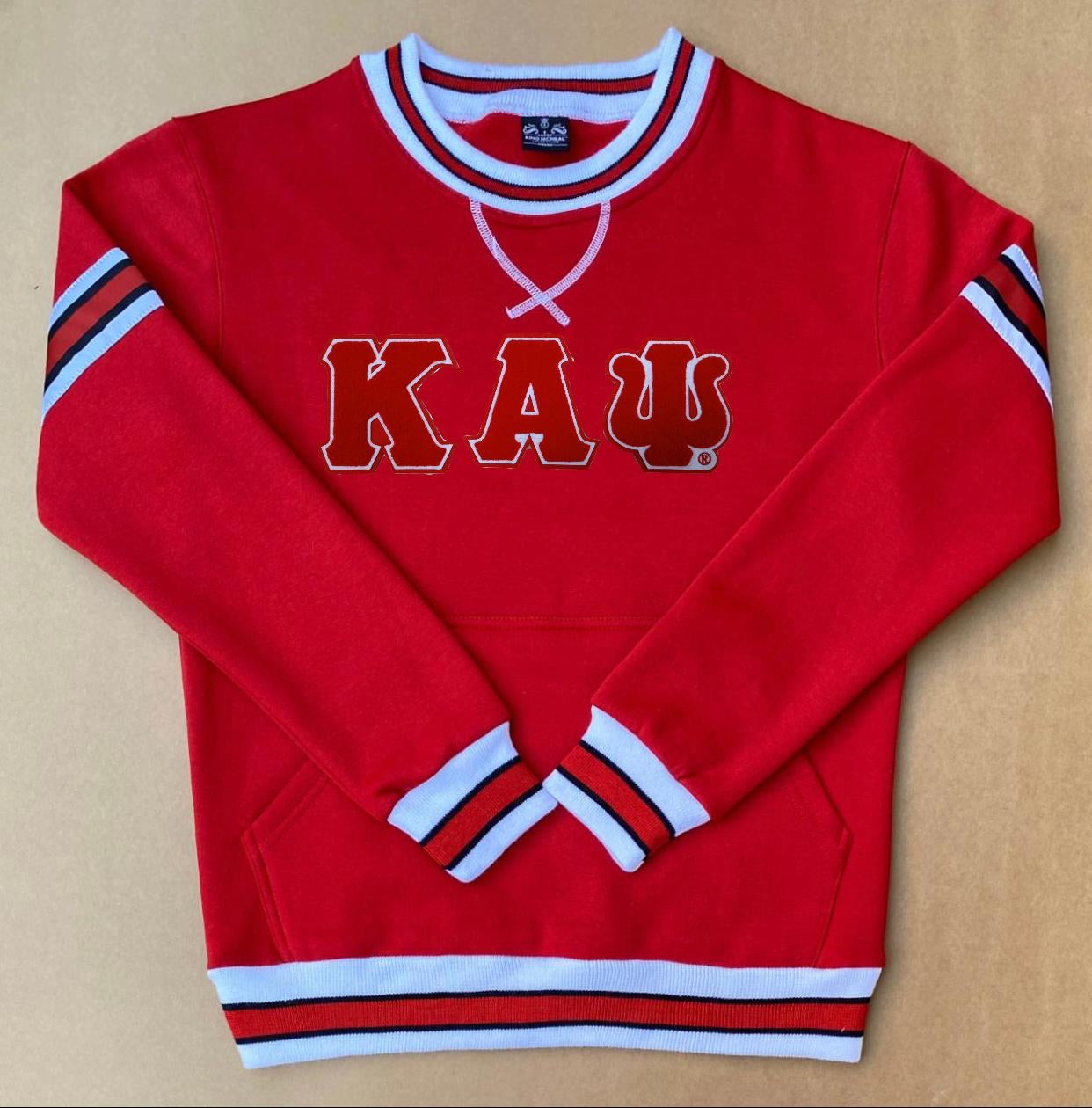 Kappa Red Chenille Crewneck