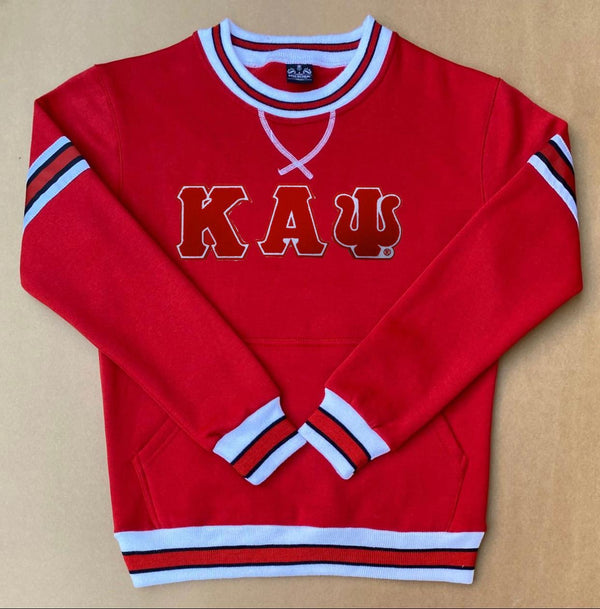 Kappa Red Chenille Crewneck