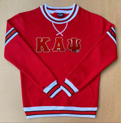 Kappa Red Chenille Crewneck