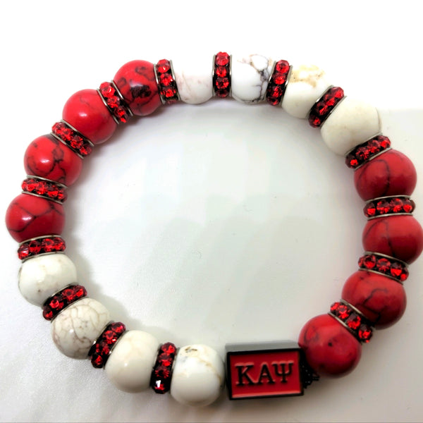 Kappa Red/White Bracelet
