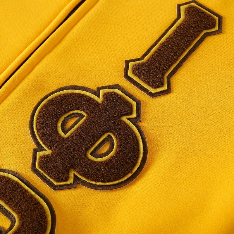 Iota Gold Varsity Fleece Jacket