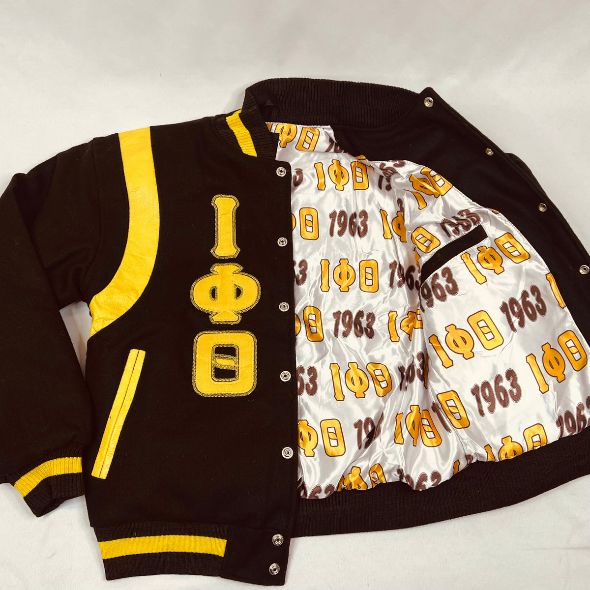Iota Wool Letterman Jacket