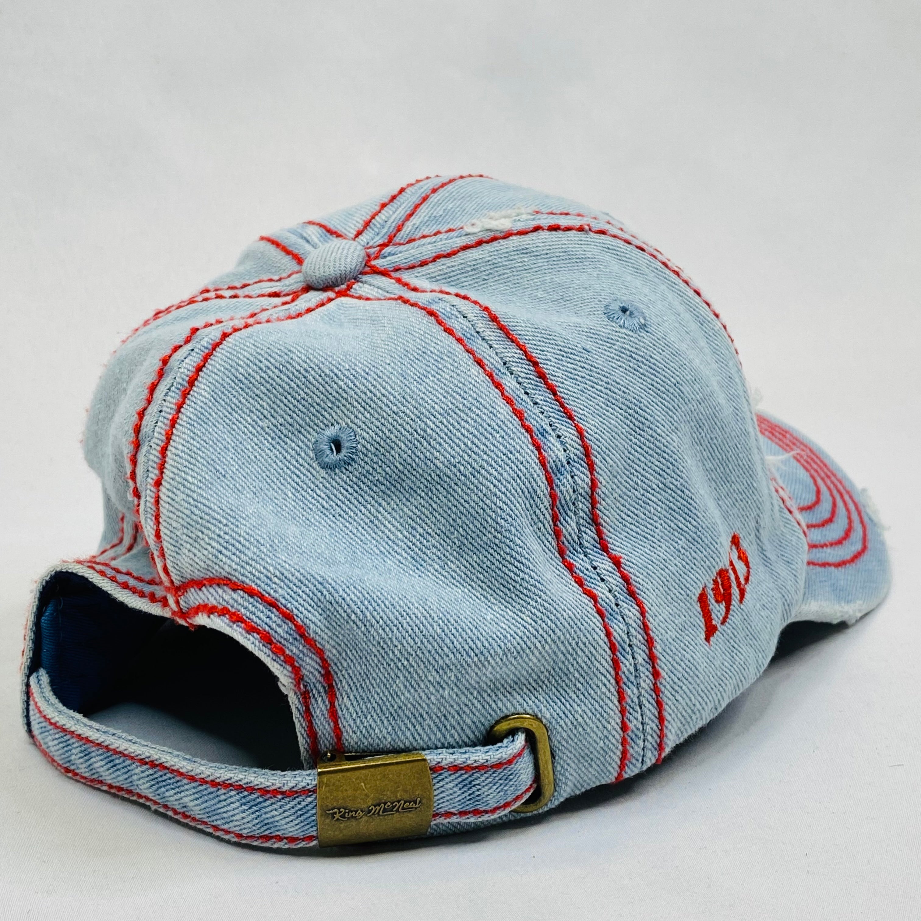“DELTA” Delta Sigma Theta Light Denim Hat