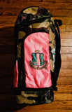 Alpha Kappa Alpha Camo Backpack