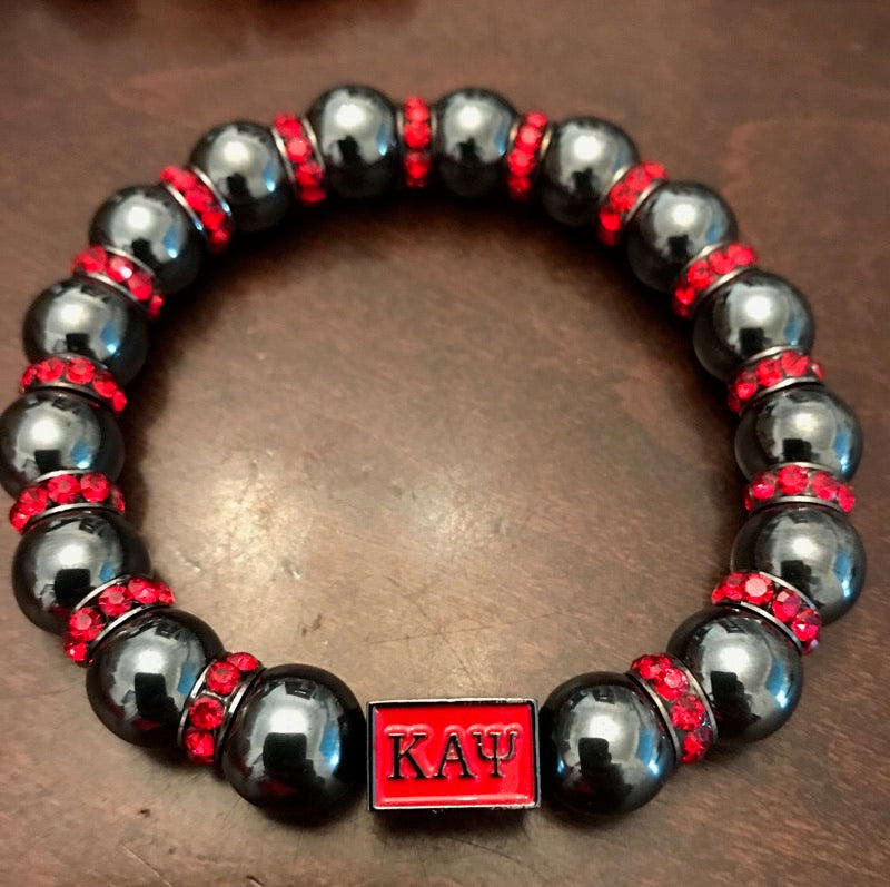 Kappa Hematite Bracelet