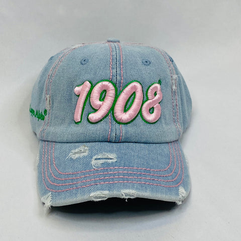 “1908” AKA Light Denim Hat