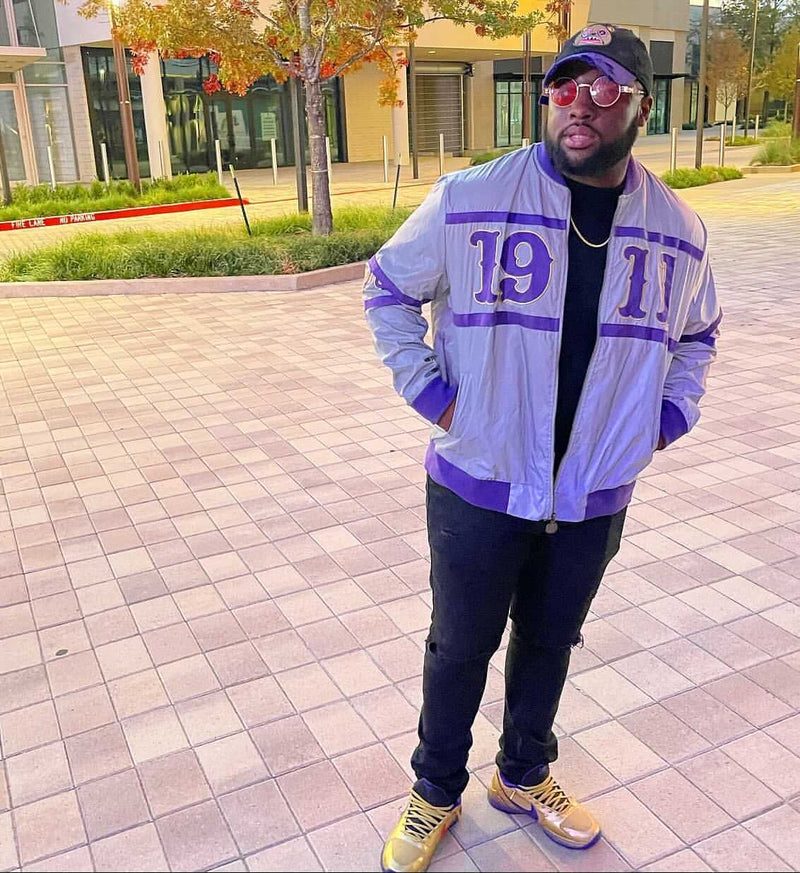 Omega 3M Reflective Bomber Jacket