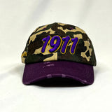 Omega 1911 Camo/Purple Dad Hat