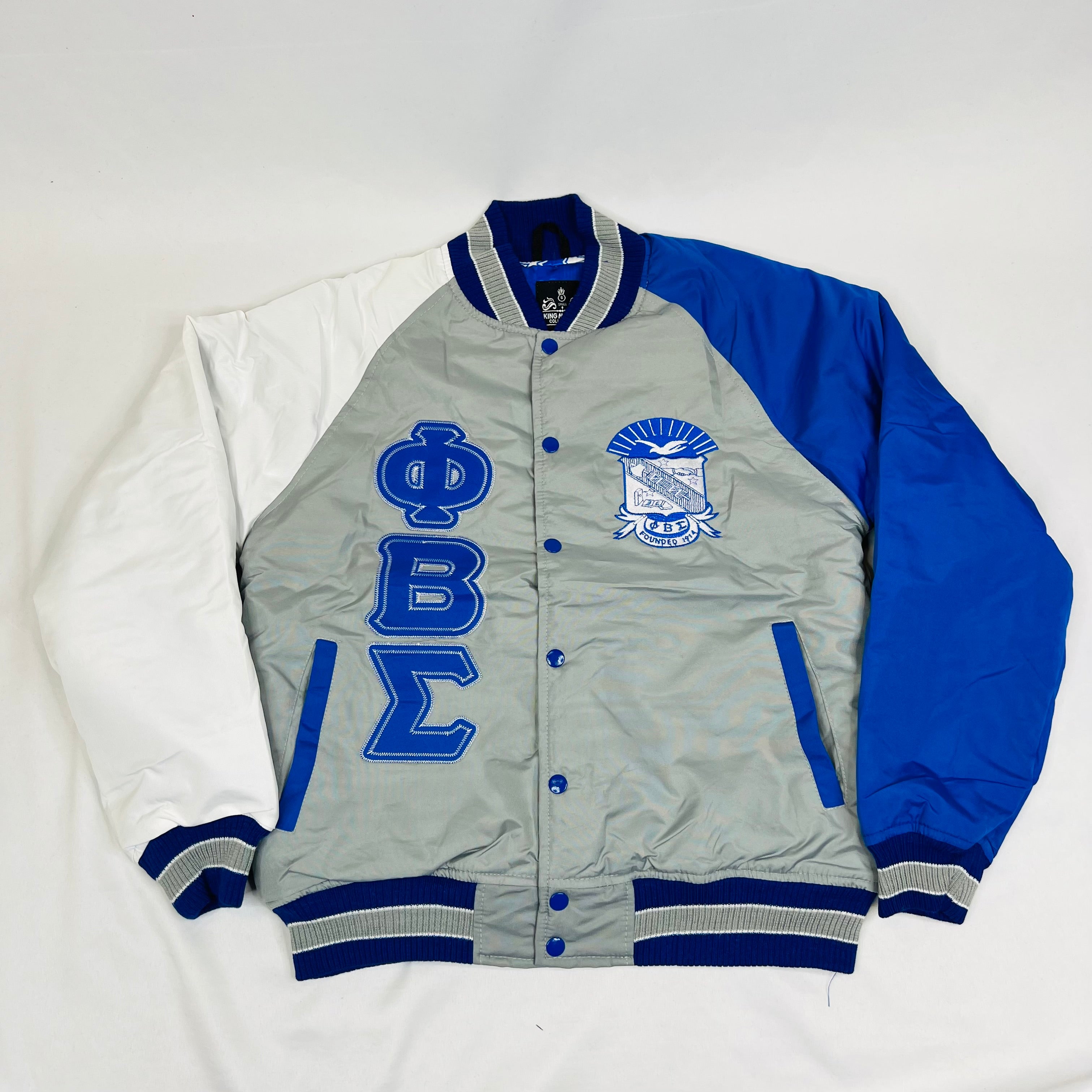 Grey Sigma Bomber Jacket