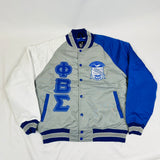 Grey Sigma Bomber Jacket