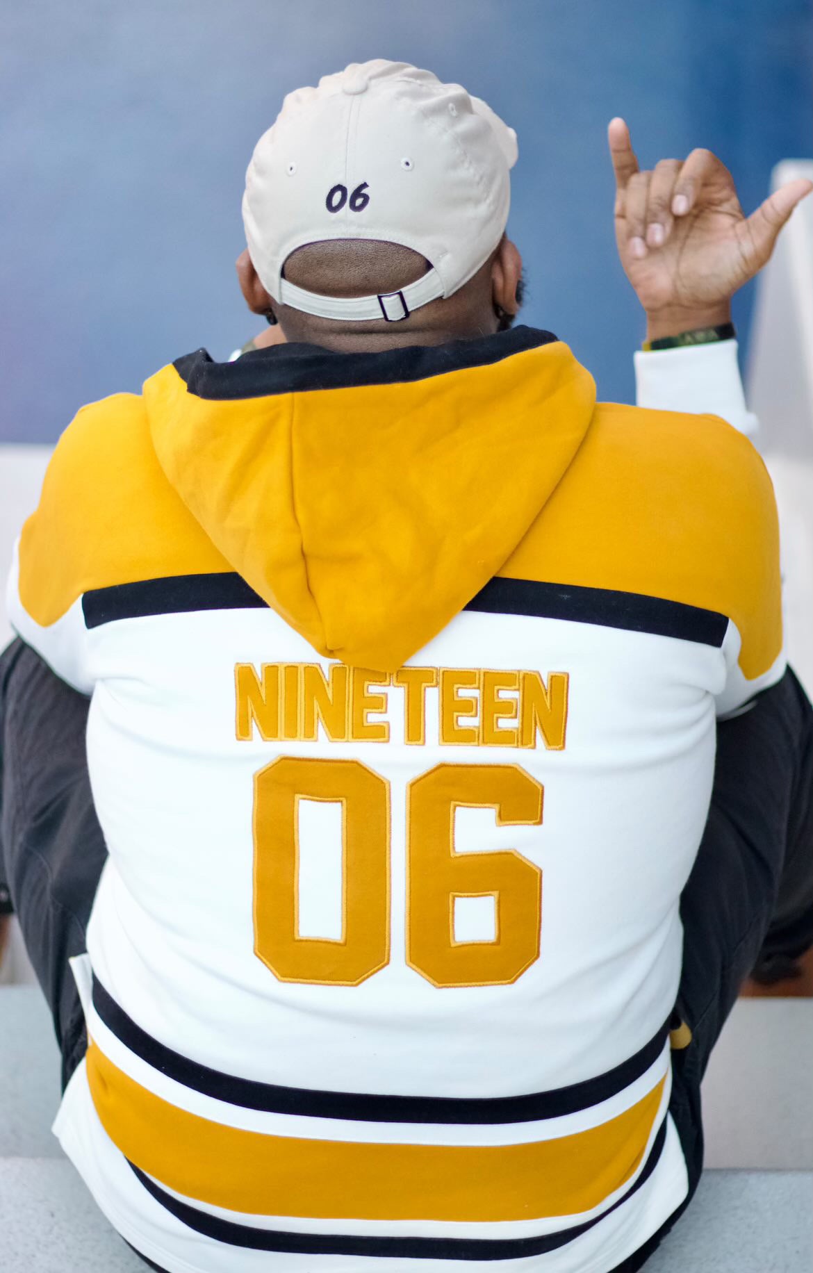 Alpha White Hockey Hoodie