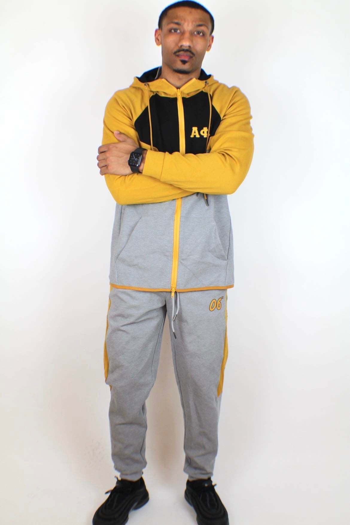 Alpha Grey Tech Fleece Joggers