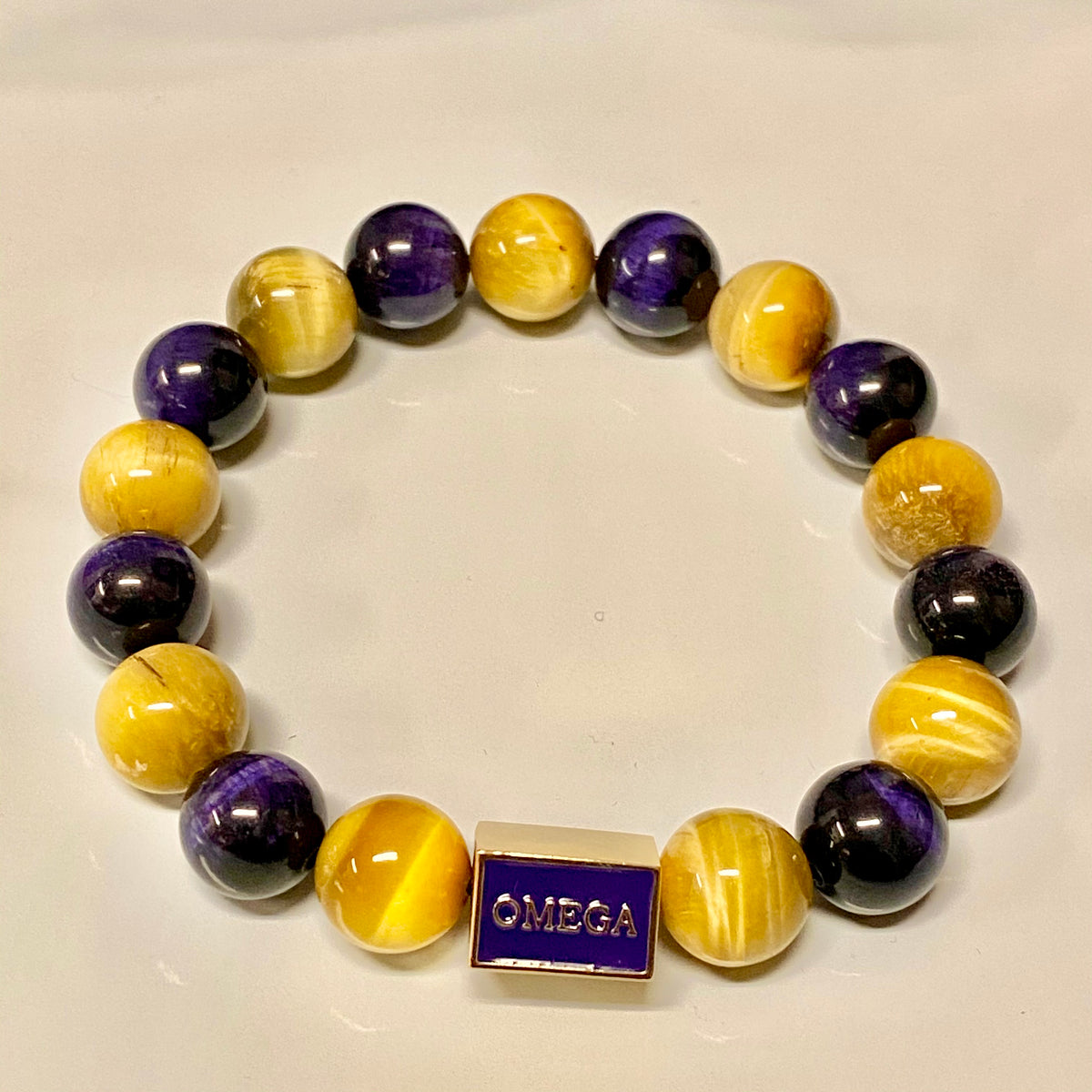 Omega Tigers Eye Bracelet