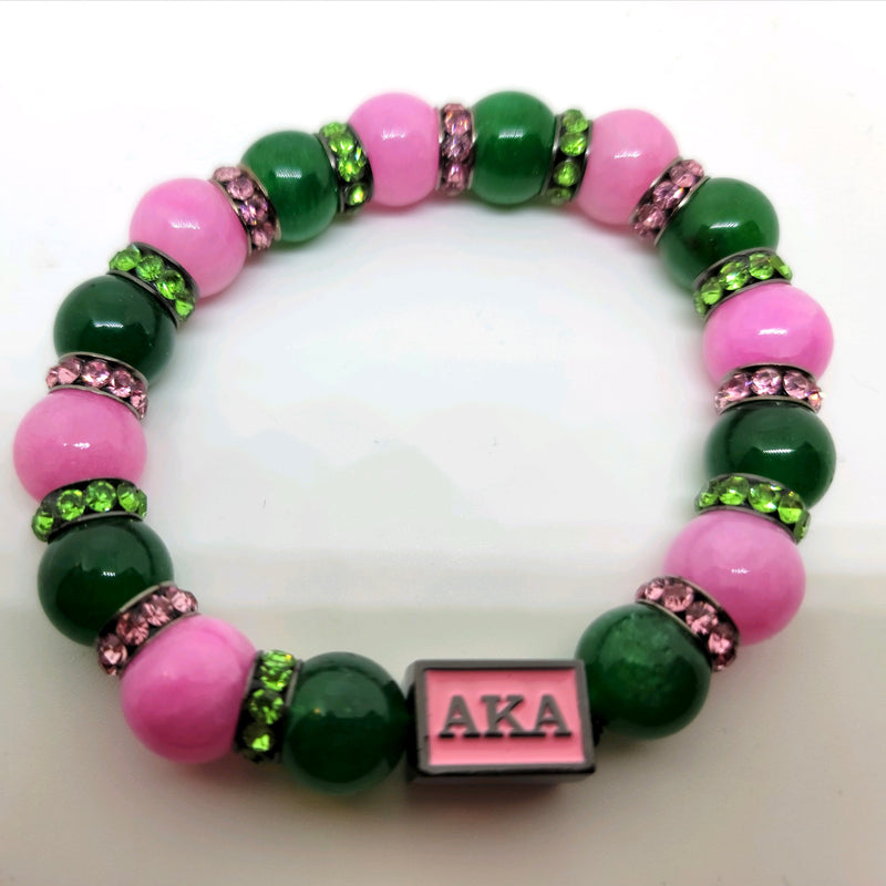 AKA Pink/Green Bracelet