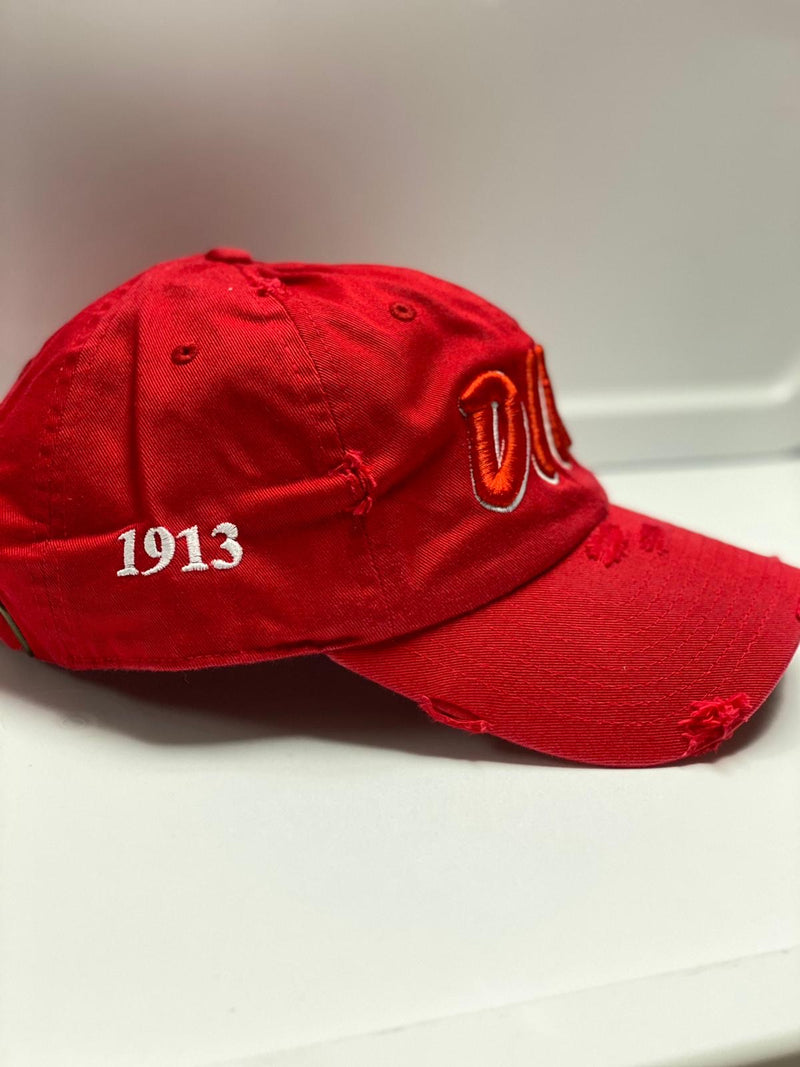 Delta Sigma Theta Diva Red Hat – The King McNeal Collection