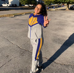 SGRho Grey Tech Fleece Joggers