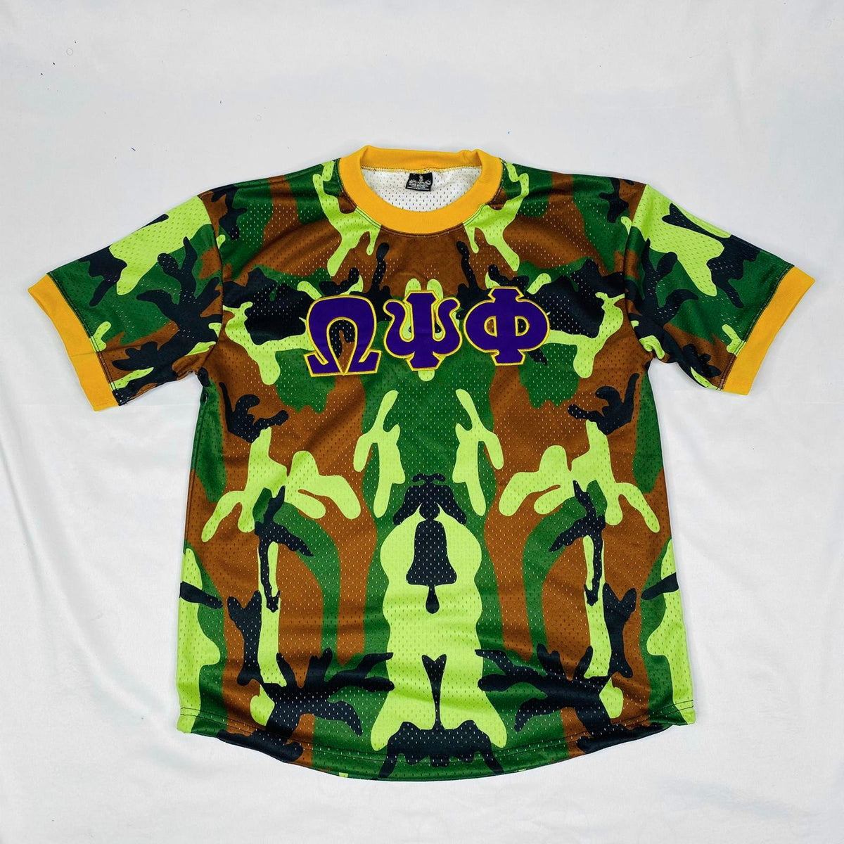 Omega Camo Baseball Jersey