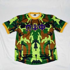 Omega Camo Baseball Jersey