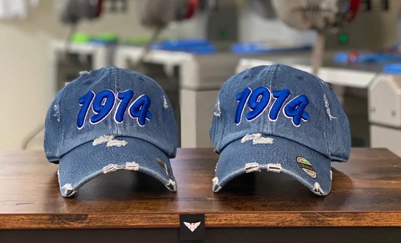 Denim 1914 Phi Beta Sigma dad hat