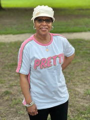 Pretty White Premium Chenille Shirt