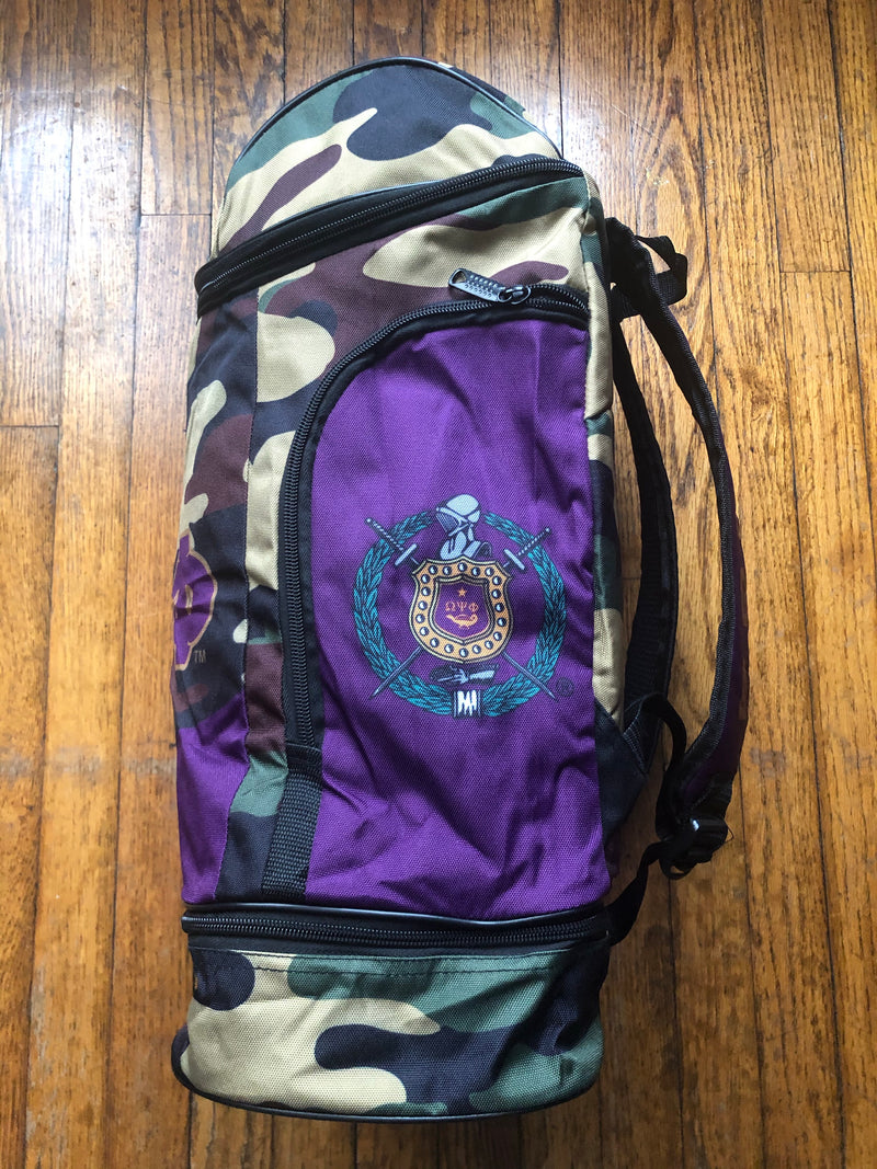 Omega Psi Phi Camo Backpack