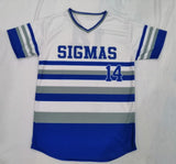 Phi Beta Sigma Stripped Baseball Jersey