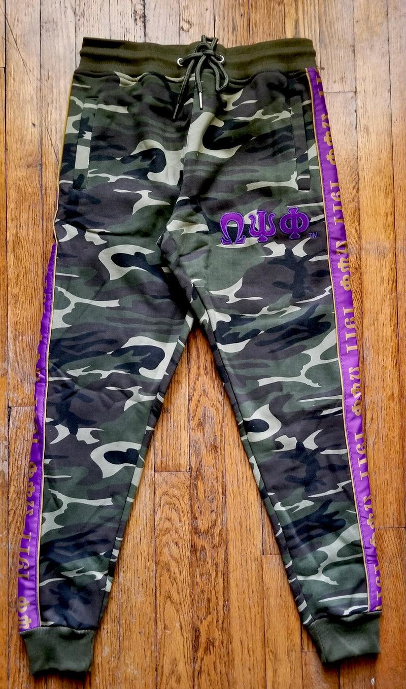Omega Camo Tapered Sweatsuit Joggers