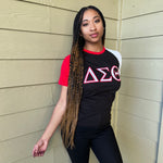 Delta Opp Sleeve Black Premium Shirt