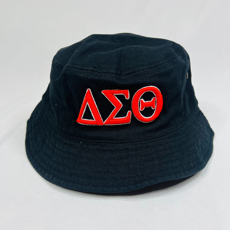 Delta Black Bucket Hat