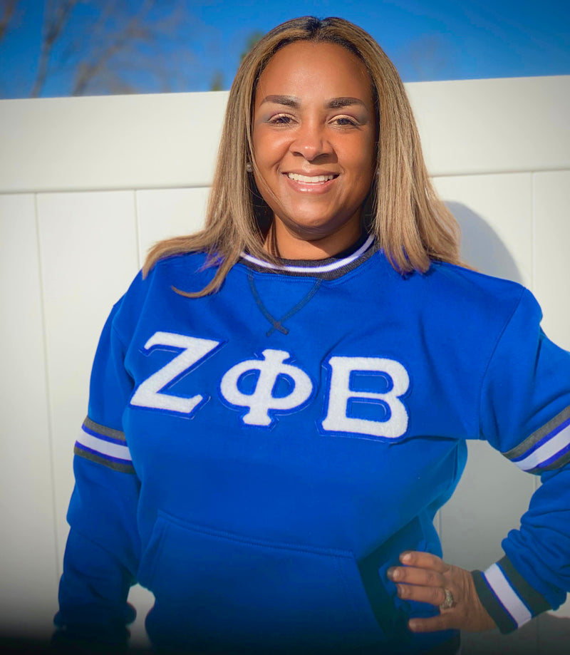 ZPB Striped Chenille Crewneck (Unisex Size)