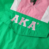 AKA Half Zip Windbreaker Jacket Read Description