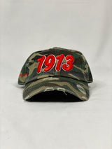 Delta Sigma Theta 1913 Camo Hat