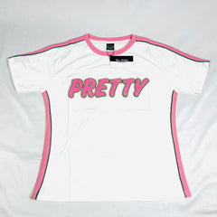 Pretty White Premium Chenille Shirt