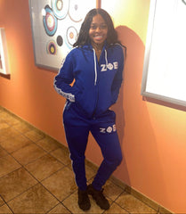Zeta Blue Tapered Jacket (Unisex Size)