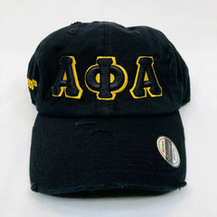 Alpha black Dad Hat