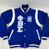 Sigma Wool And Leather Letterman Jacket
