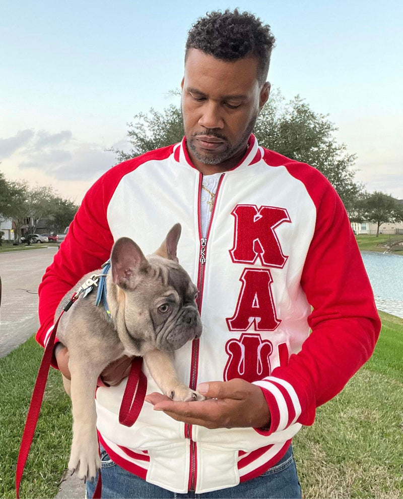 Kappa Red Varsity Fleece Jacket