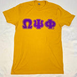 Omega Gold Chenille Premium T-Shirt