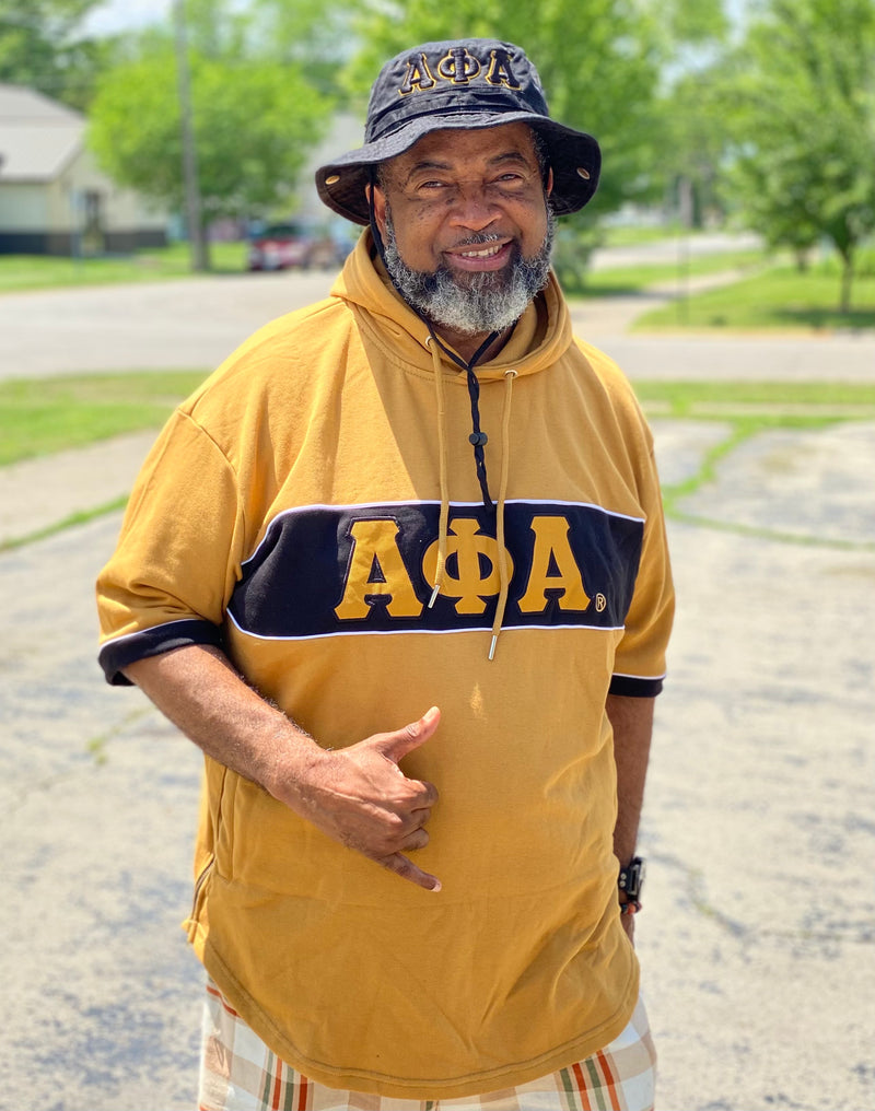 Alpha Gold SS Hoodie