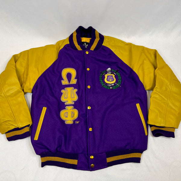 Omega Wool Letterman Jacket