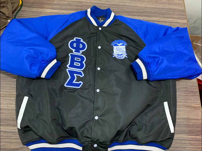 Sigma Black Bomber Jacket Custom Lining