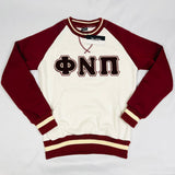 Phi Nu Pi Chenille Crewneck
