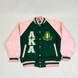 AKA Wool and Leather Letterman Jacket