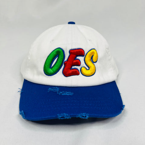 OES White/Blue Hat