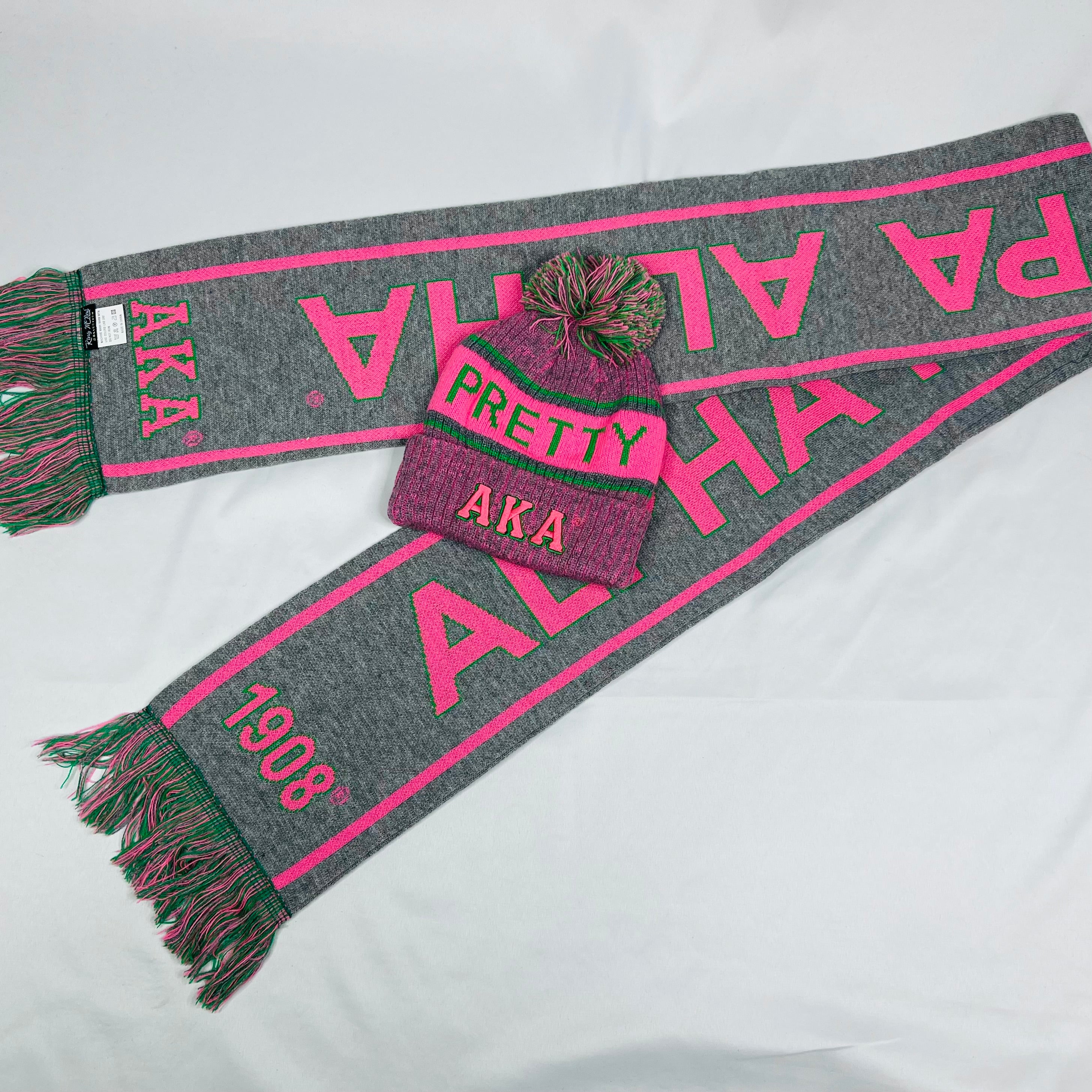 AKA Grey Scarf and One Hat
