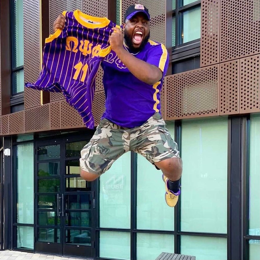 Omega Psi Phi Letter Premium Shirt