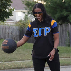 SGRho Black SS Hoodie