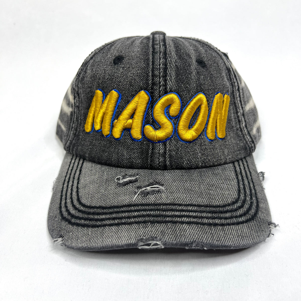 Mason Black Denim Dad Hat