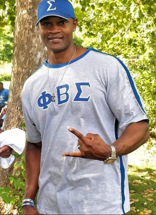 Phi Beta Sigma Letter Grey Premium Shirt